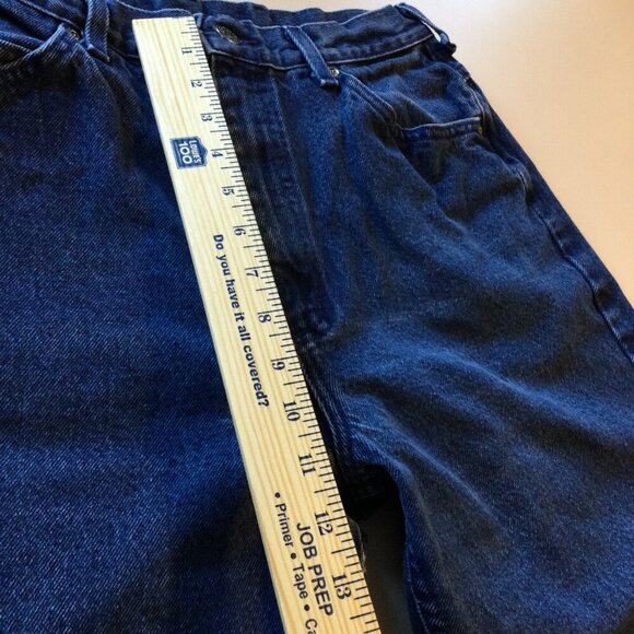 Vintage LEE Mom Jeans Size 12M High Rise Tapered Leg 80s 90s Made in USA - Picture 6 of 7